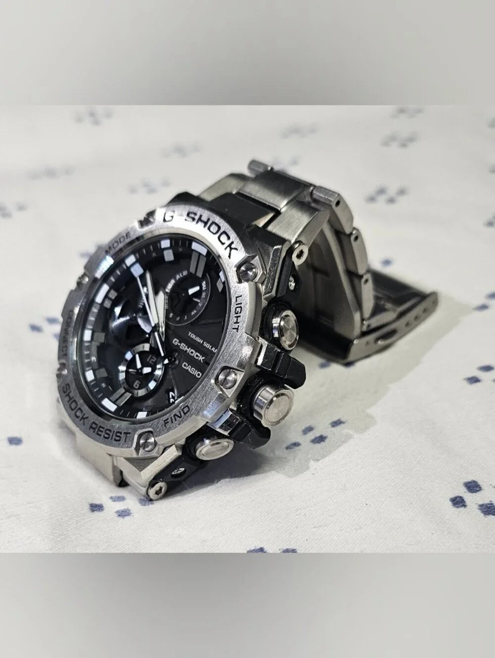 Casio G-Shock GST-B100D-1AJF G-Steel Bluetooth iOS Android Solar Men Wrist Watch